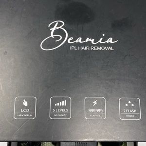 Beamia IPL Hair removal system lcd lg display 5 levels  2 flash modes